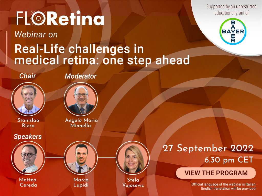 Real-Life challenges in medical retina: one step ahead